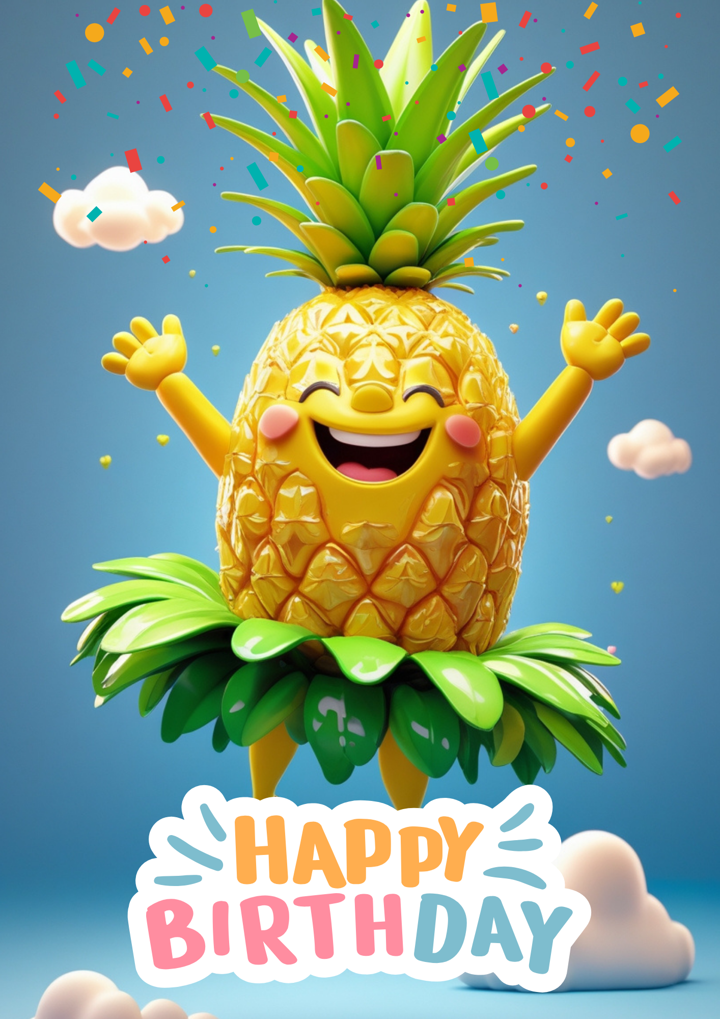 Fruit - Ananas - Birthday