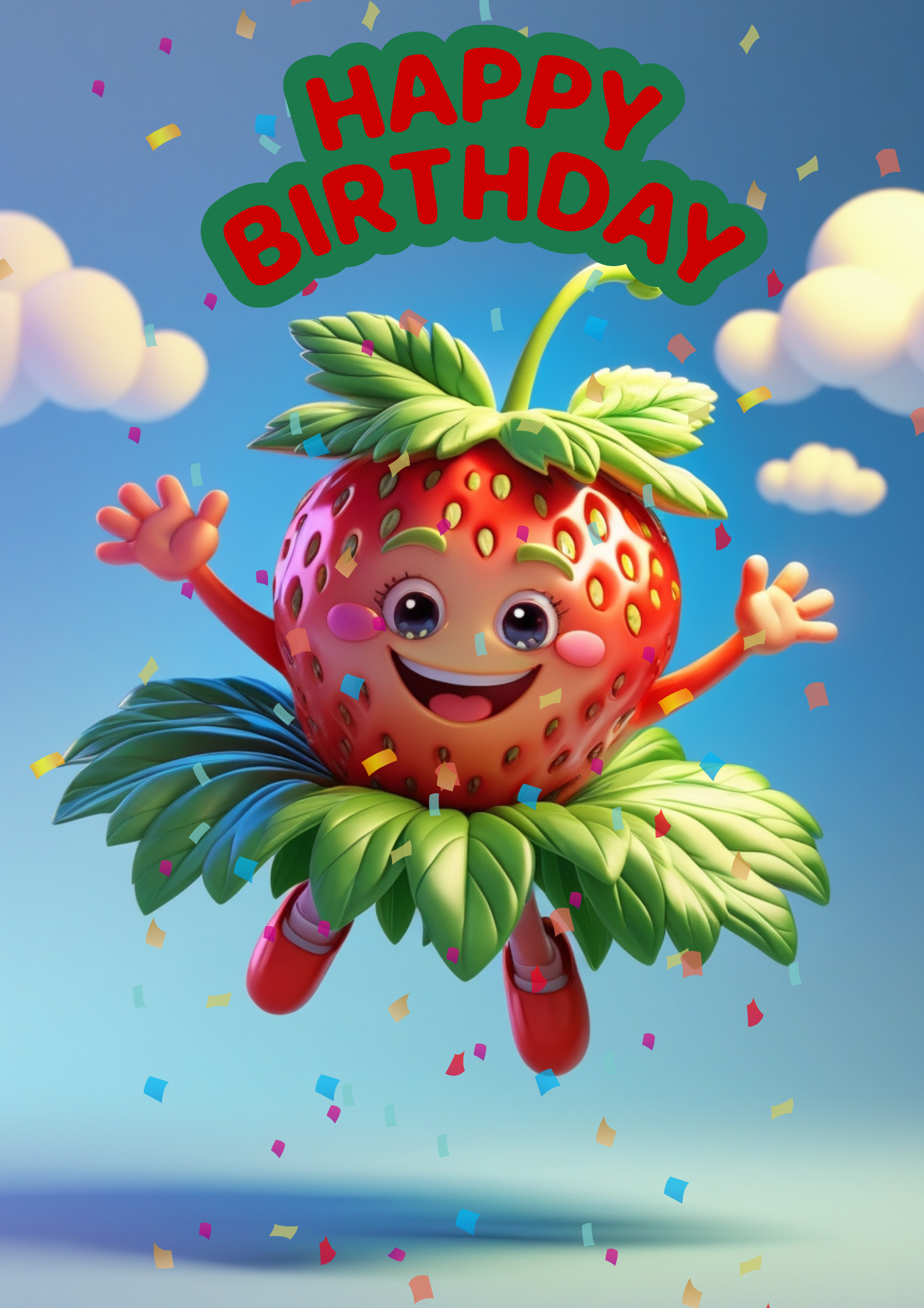 Fruit - Aardbei - Birthday