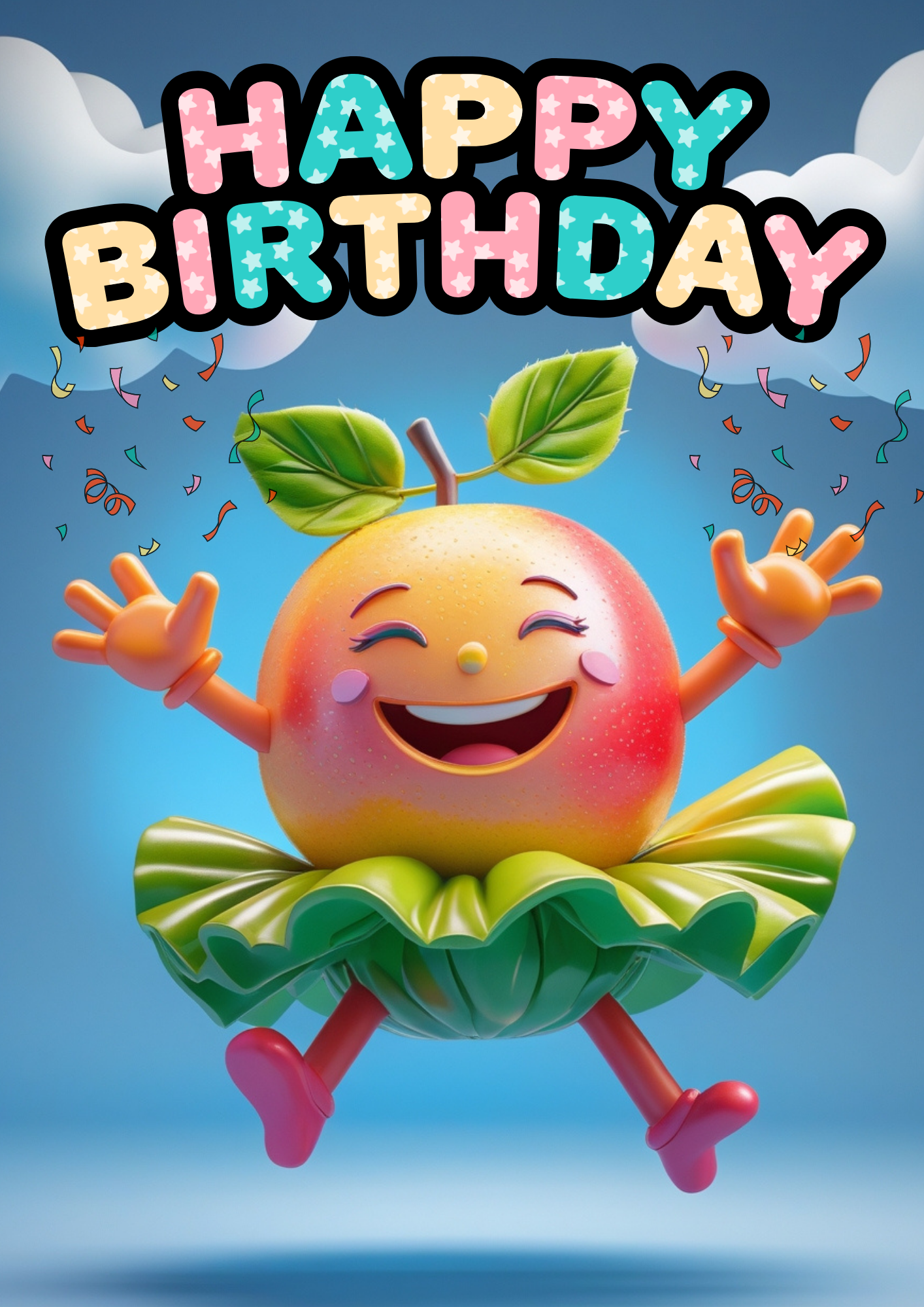 Fruit - Happy birthday
